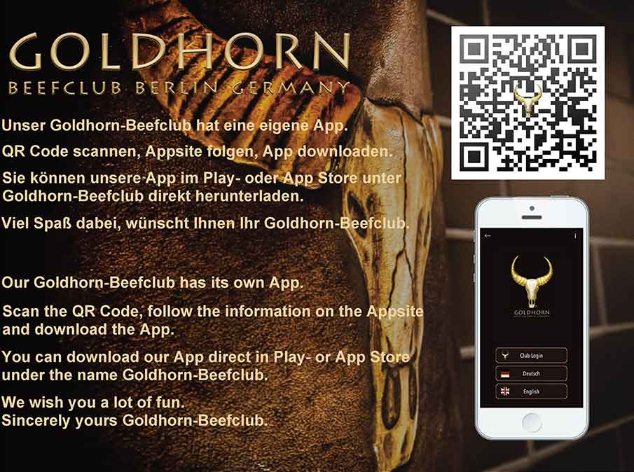 GOLDHORN-BEEFCLUB App